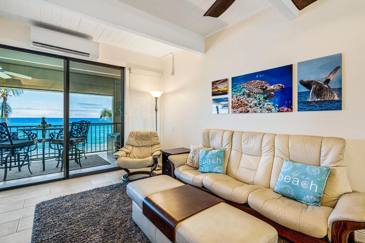 Oceanfront Luxury Condo Kailua-Kona Bagian luar foto