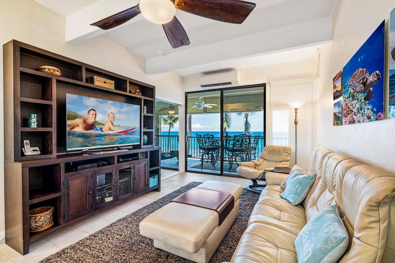 Oceanfront Luxury Condo Kailua-Kona Bagian luar foto