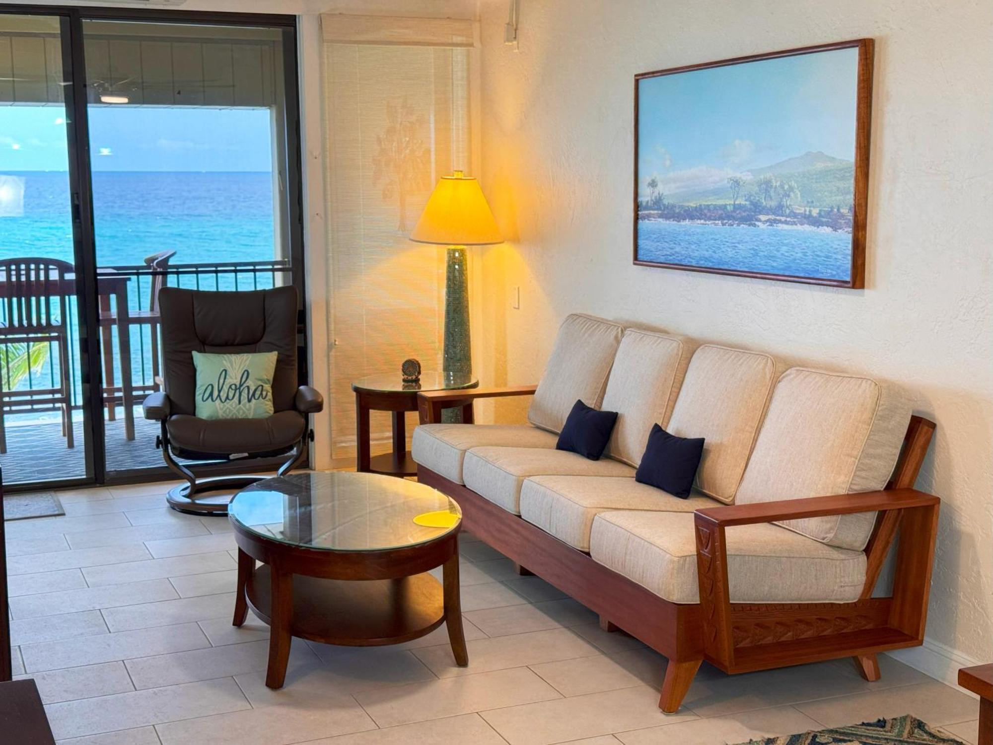 Oceanfront Luxury Condo Kailua-Kona Bagian luar foto