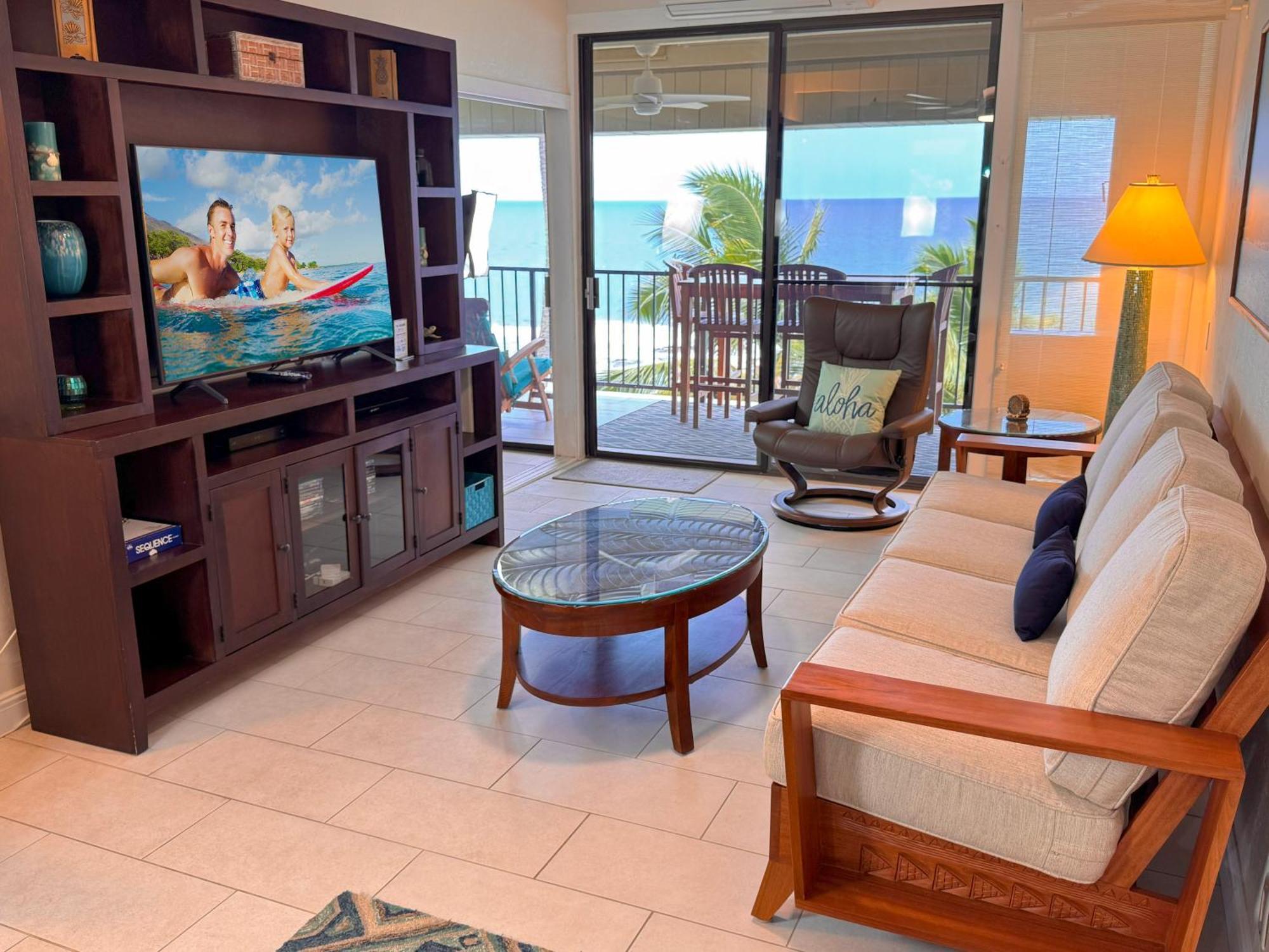 Oceanfront Luxury Condo Kailua-Kona Bagian luar foto